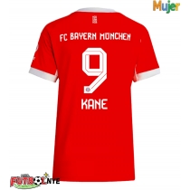Camiseta Bayern Munich Harry Kane #9 Primera Equipación para mujer 2025-26 manga corta